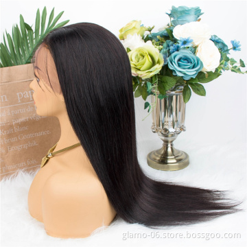 150% 200% Density Frontal Lace Human Hair Wigs For Black Women,Wholesale Brazilian Virgin Hair Transparent Lace Front Wig Vendor
